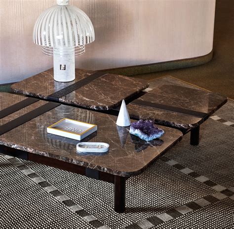 regina coffee table fendi|Fendi ribbon coffee table.